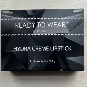 Ready To Wear 4 Piece Hydra Crème Lipstick Set - NIB